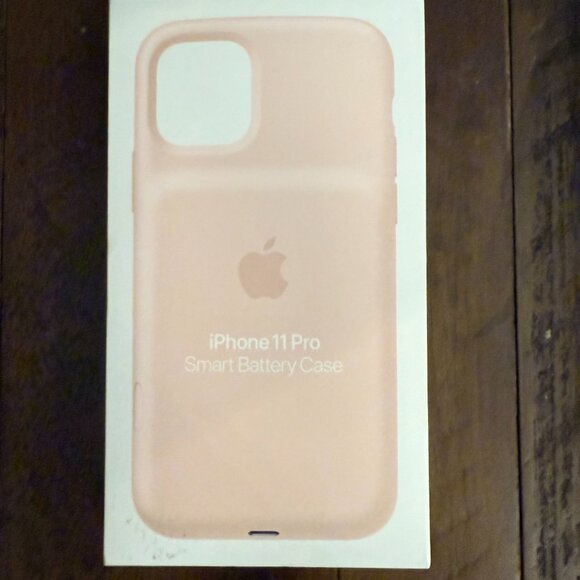 Genuine Apple iPhone 11 Pro Smart Battery Case - Pink Sand Color - Gently Used